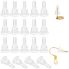 SOFPLATE Clear Silicone Full-covered Ear Nuts FIND-SP0001-18D-1