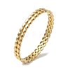 304 Stainless Steel Hinged Cuff Bangles SA-CBAB92B-01G-2