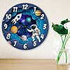 MDF Printed Wall Clock HJEW-WH0058-011-5