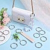 Zinc Alloy Spring Gate Rings FIND-SP0001-08D-4