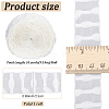 10 Yards Polyester Lace Trim Ribbon OCOR-WH20005-42D-2