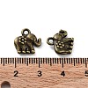 Tibetan Style Alloy Charms FIND-Q094-01AB-3