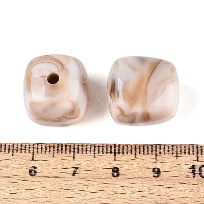 Opaque Acrylic Beads OACR-ZX006-33P-1