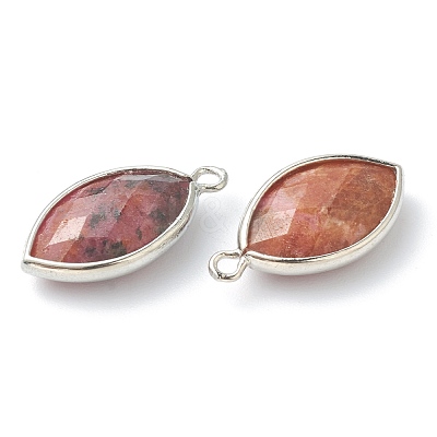 Natural Rhodonite Pendants G-B009-01P-F-1