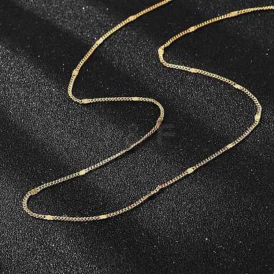 Brass Chain Necklaces MAK-L009-12G-1