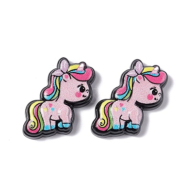 Opaque Resin Cabochons LS-RESI-C027-04C-1