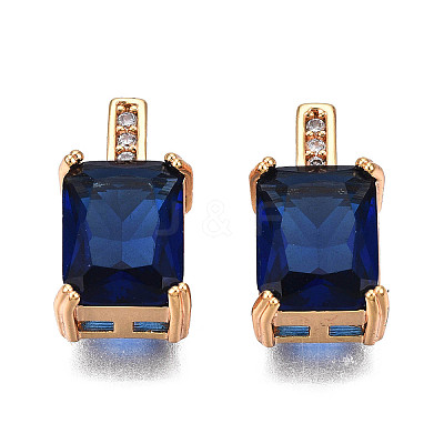 Brass Micro Pave Cubic Zirconia Charms KK-N216-345E-1