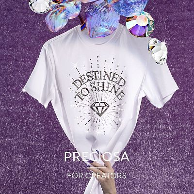 Preciosa® MAXIMA Crystal No Hotfix Flatback Stones Y-PRC-NSS6-70350-1