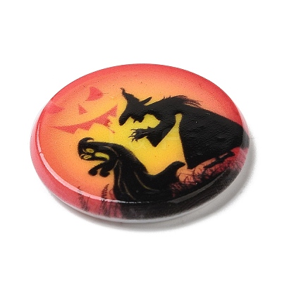 Halloween Series Acrylic Cbabochons OACR-M012-23-1