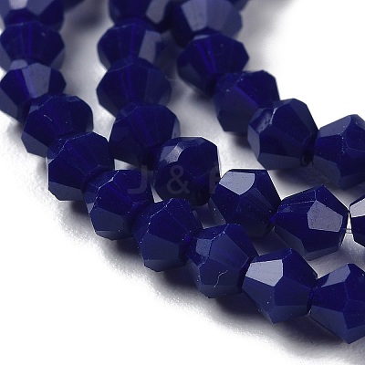 Opaque Solid Color Imitation Jade Glass Beads Strands LS-GLAA-F029-P4mm-10-1