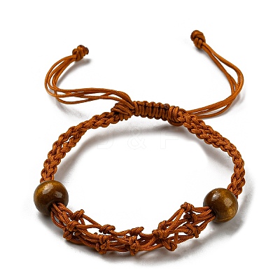 4Pcs Nylon Braided Bracelet BJEW-SZ0002-49B-1