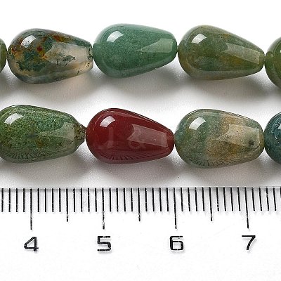 Natural Indian Agate Beads Strands G-B106-A21-02-1
