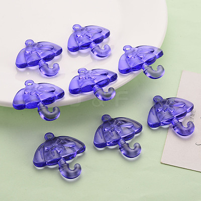 Transparent Acrylic Pendants TACR-T024-01B-936-1
