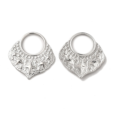 Non-Tarnish 304 Stainless Steel Pendants STAS-H212-18P-1