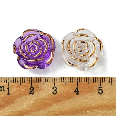 Transparent Acrylic Beads X1-OACR-O006-03C-1