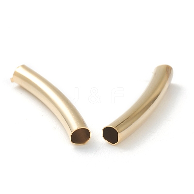 Brass Tube Beads KK-Y003-90C-G-1