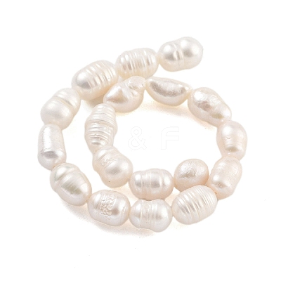 Natural Cultured Freshwater Pearl Beads Strands PEAR-P062-08A-1