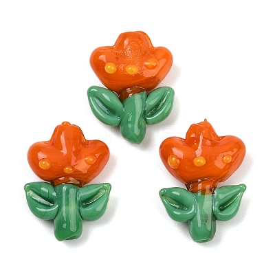 Handmade Lampwork Beads X-LAMP-S070-04E-1