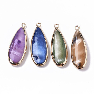 Natural Freshwater Shell Pendants X-SHEL-R047-03-1
