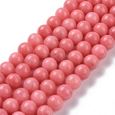 Natural Malaysia Jade Beads Strands G-A146-10mm-B08-1