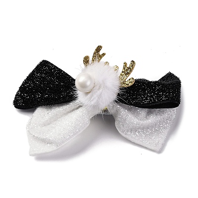 CLoth Bowknot Hair Barrettes PHAR-Q010-01A-1