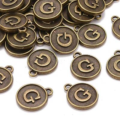 Alloy Pendant Cabochon Settings PALLOY-N156-01G-AB-1