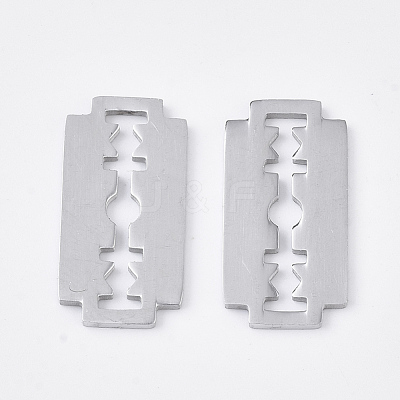 Non-Tarnish 201 Stainless Steel Filigree Joiners STAS-N088-08-1