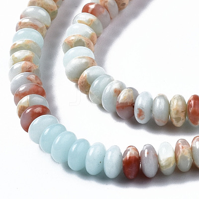 Synthetic Aqua Terra Jasper  Beads Strands G-S366-102A-1