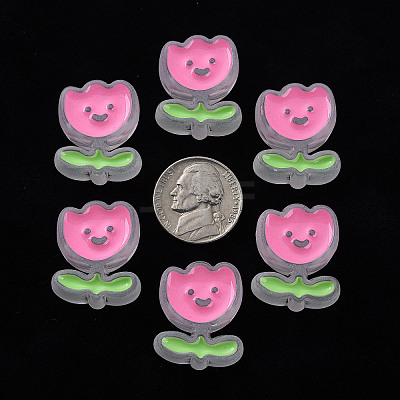 Transparent Acrylic Beads MACR-S374-03B-07-1