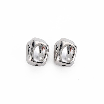 Rack Plating Alloy Beads PALLOY-S125-116P-1