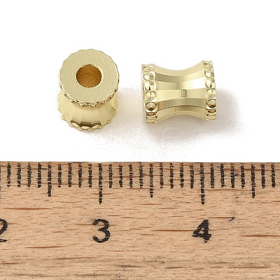 Rack Plating Brass Beads KK-S366-17G-1