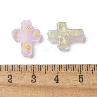 Gradient Color Transparent Acrylic Beads OACR-M023-03B-1