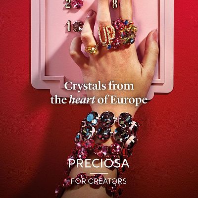 Preciosa® MAXIMA Crystal Round Stones X-PRC-RASS39-00030-1