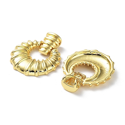Brass Pendants KK-K353-01G-1