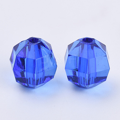 Transparent Acrylic Beads LS-TACR-Q256-8mm-V44-1