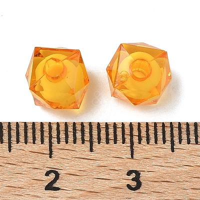 Transparent Acrylic Beads TACR-S112-8mm-07-1