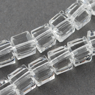 Glass Bead Strands GLAA-R041-6x6mm-24-1