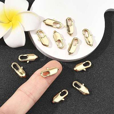 SHEGRACE Brass Lobster Claw Clasps XGRQ2O955-270G-1
