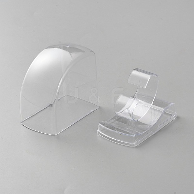 Plastic Watches Display Boxes CON-WH0095-137A-1