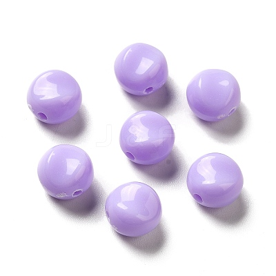 Opaque Acrylic Beads OACR-L013-003E-1