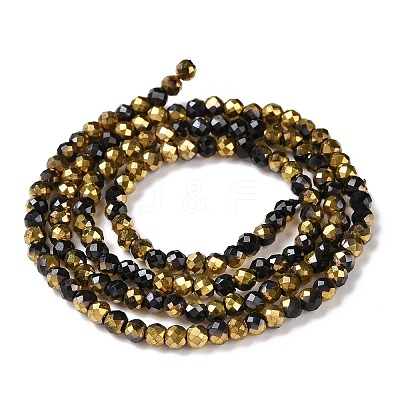 Electroplate Glass Beads Strands LS-GLAA-H021-01B-HP04-1