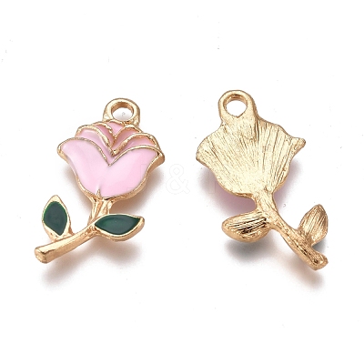 Alloy Enamel Pendants ENAM-I044-07A-1