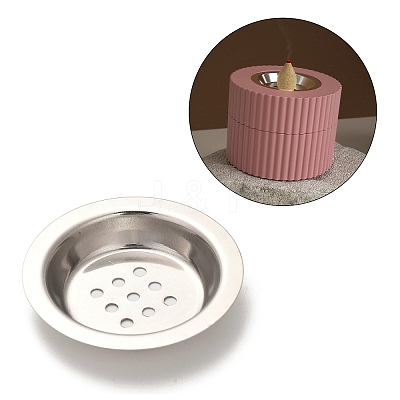 2 Pcs Alloy Candle Lids LS-FIND-G071-01P-1