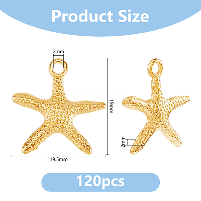 120Pcs Alloy Pendants TIBEP-DC0001-45-1