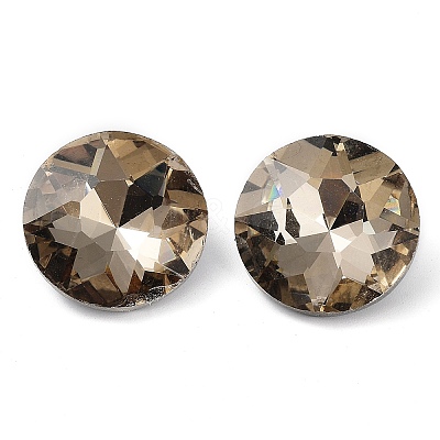 Glass Rhinestone Cabochons GLAA-D016-03B-1
