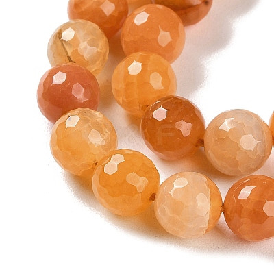 Natural Agate Beads Strands G-M437-C01-01G-1