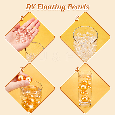 ABS Plastic Imitation Pearl Beads FIND-WH0127-18C-1