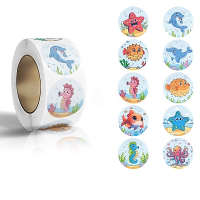 Self Adhesive Paper Picture Stickers STIC-A001-01E-1
