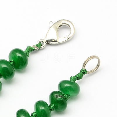 Fashionable Gemstone Beaded Necklaces NJEW-R211-26-1