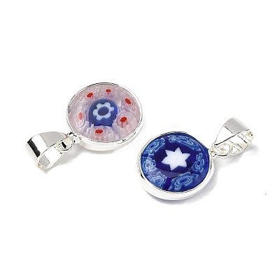 Handmade Lampwork Pendants LAMP-D002-03B-S-1